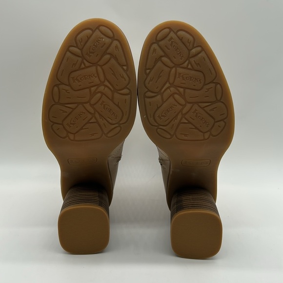 2275- Korks Ankle Boots Cream Colors Size 10 M NWT - Picture 7 of 14